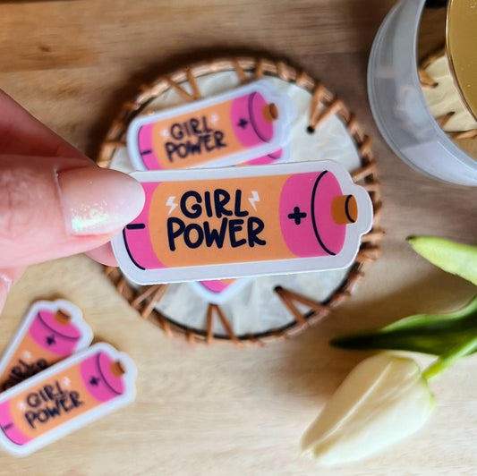 Girl Power Sticker