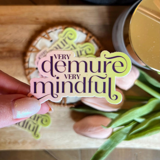 Very Demure Sticker