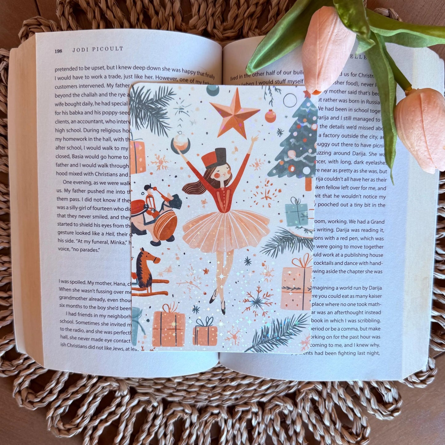 Christmas Ballerina Kindle Insert