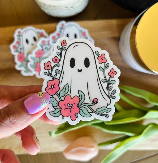 Cute Ghost Sticker