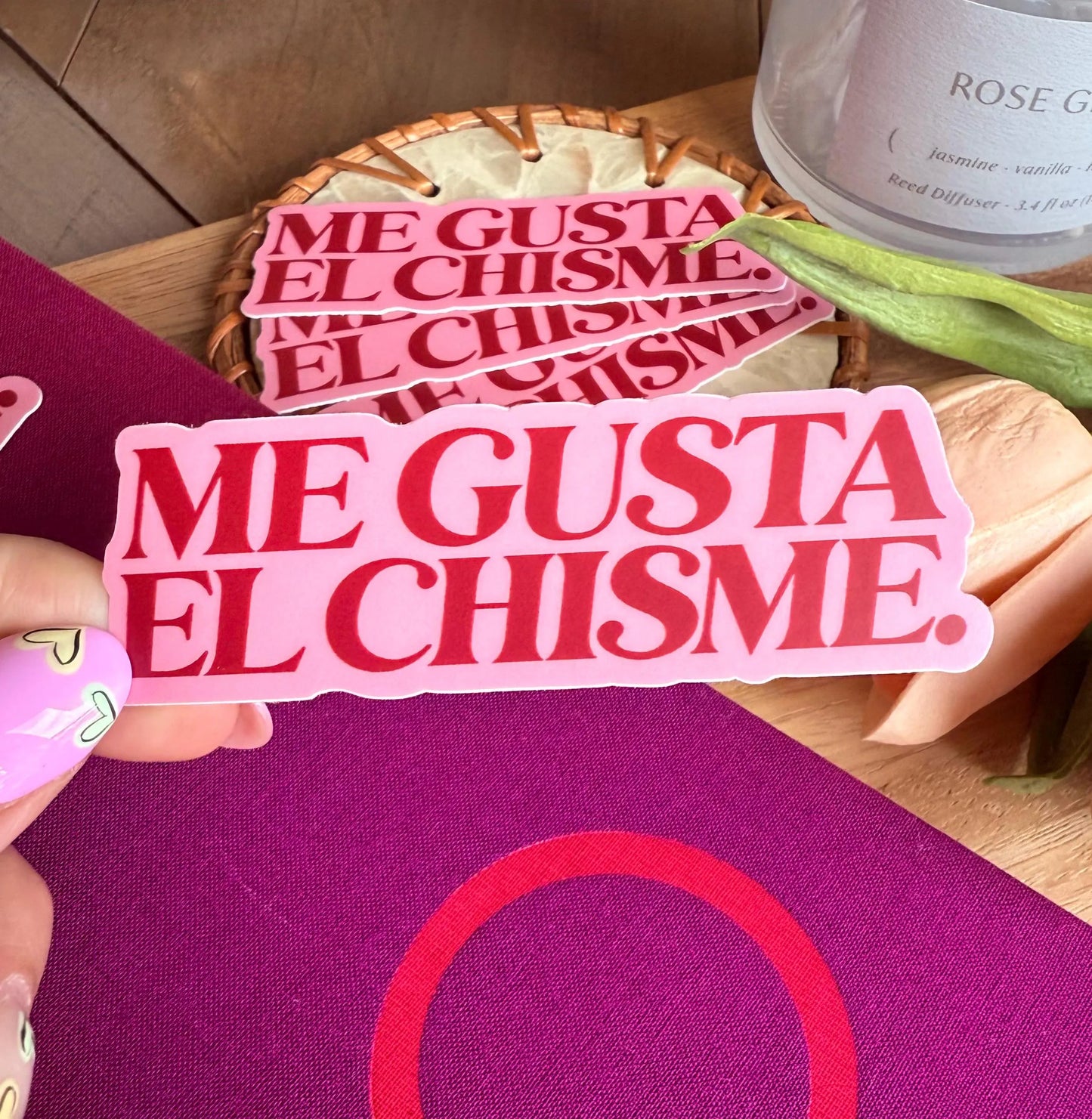 Me Gusta el Chisme Sticker