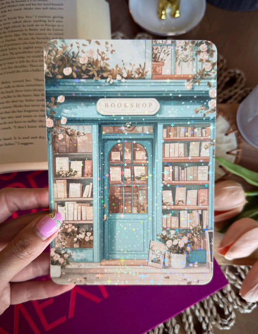 Blue Bookshop Kindle Insert
