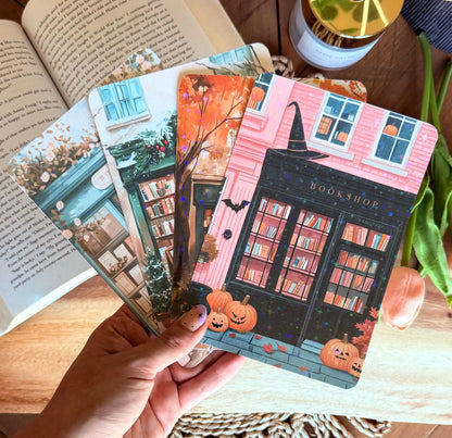 Pink Halloween Bookshop Kindle Insert