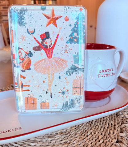 Christmas Ballerina Kindle Insert