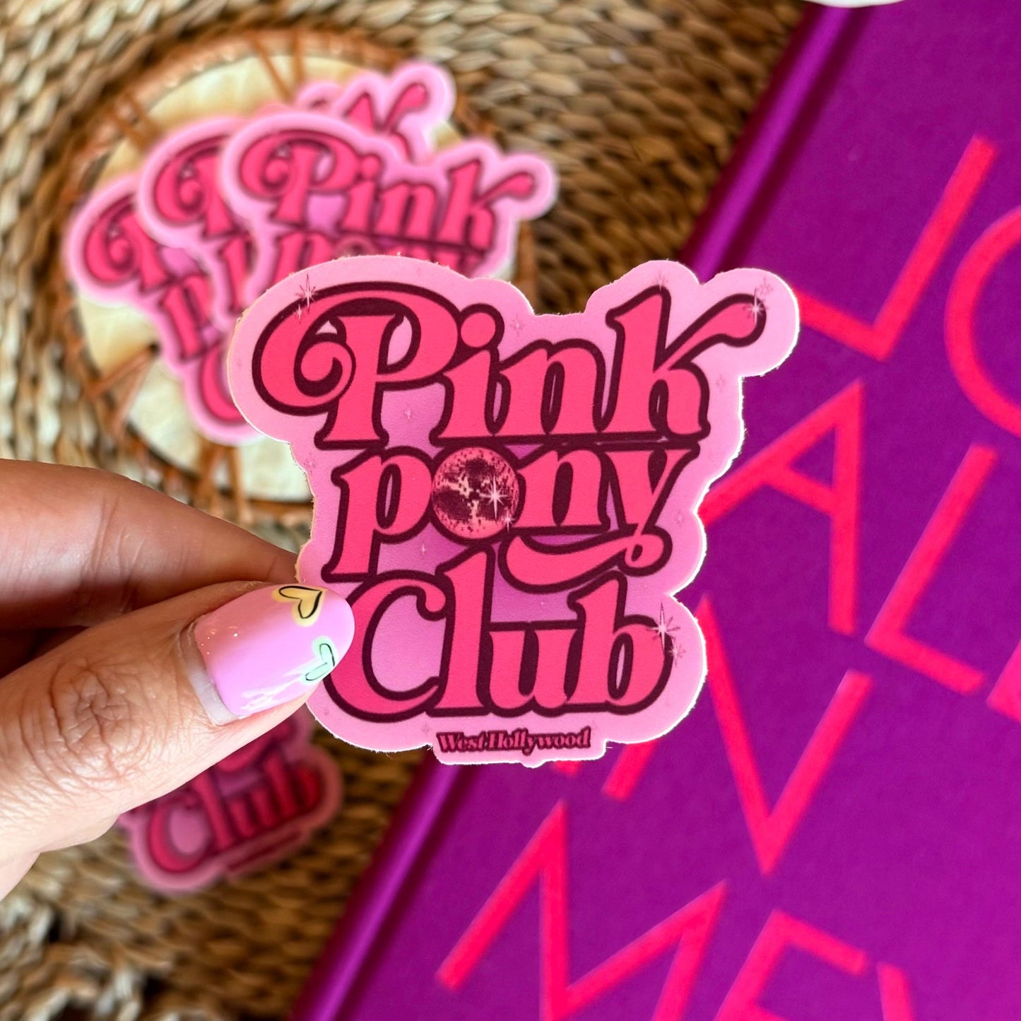 Pink Pony Club Sticker