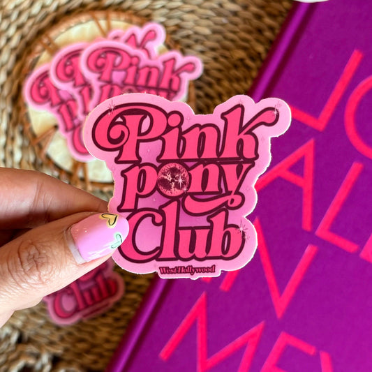 Pink Pony Club Sticker