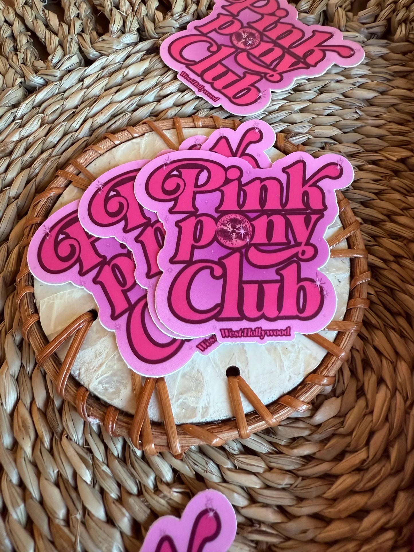 Pink Pony Club Sticker