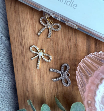 Coquette Bow Kindle Charm