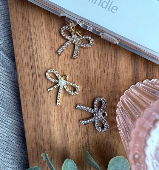 Coquette Bow Kindle Charm