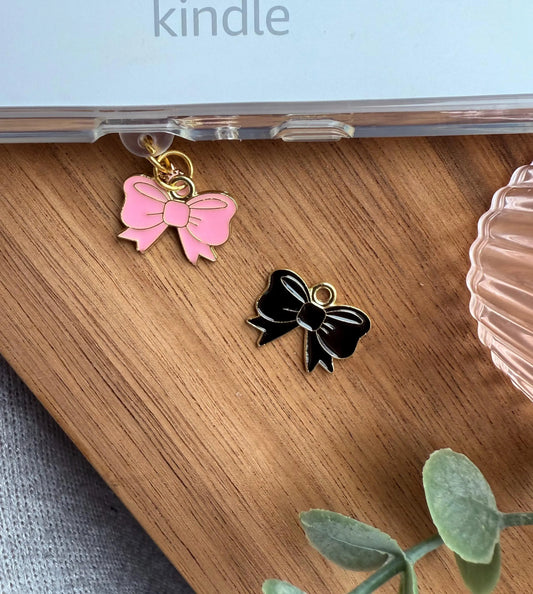 Bow Kindle Charm