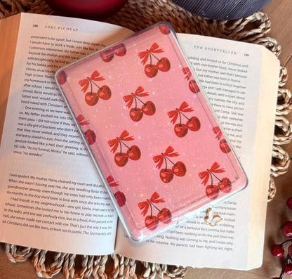 Red Cherry Pattern Kindle Insert