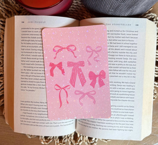 Pink Coquette Bows Kindle Insert
