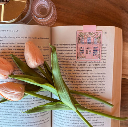Pink Bookshop Magnetic Bookmark