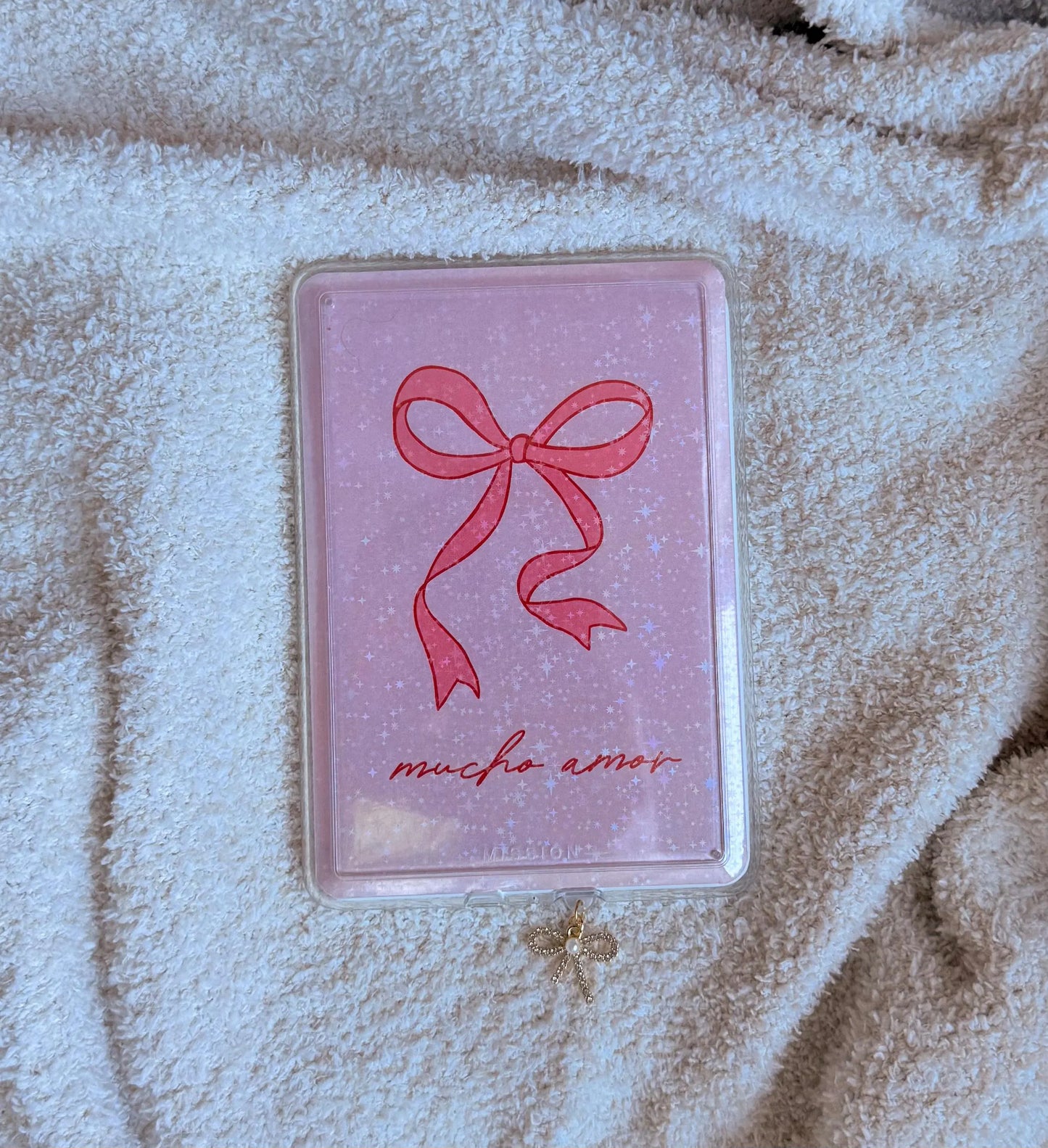 Pink Bow Kindle Insert
