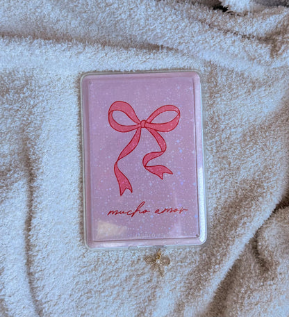 Pink Bow Kindle Insert