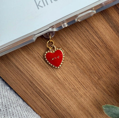 Heart Kindle Charm