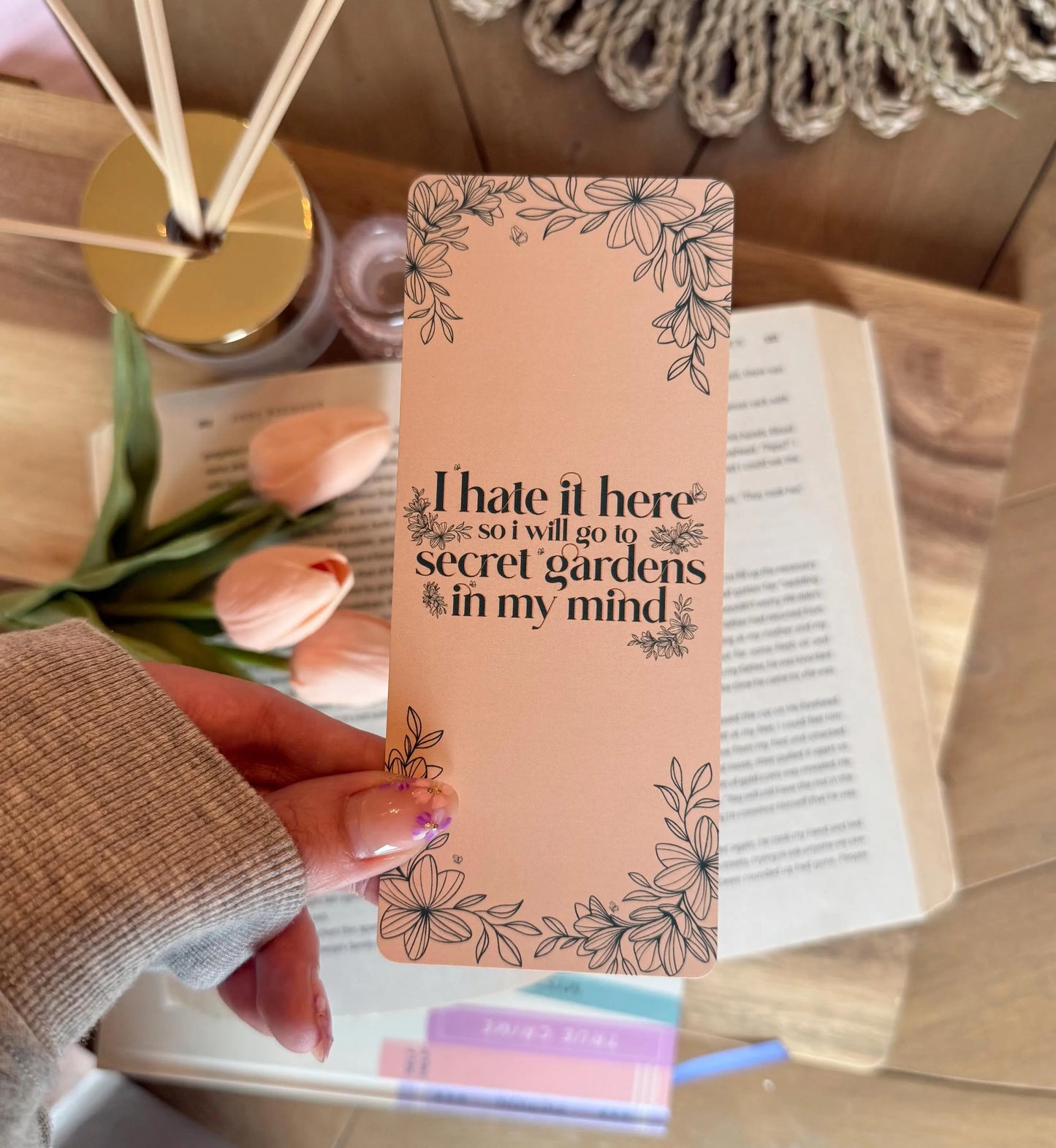 Hate it Here TS Lyrics Bookmark