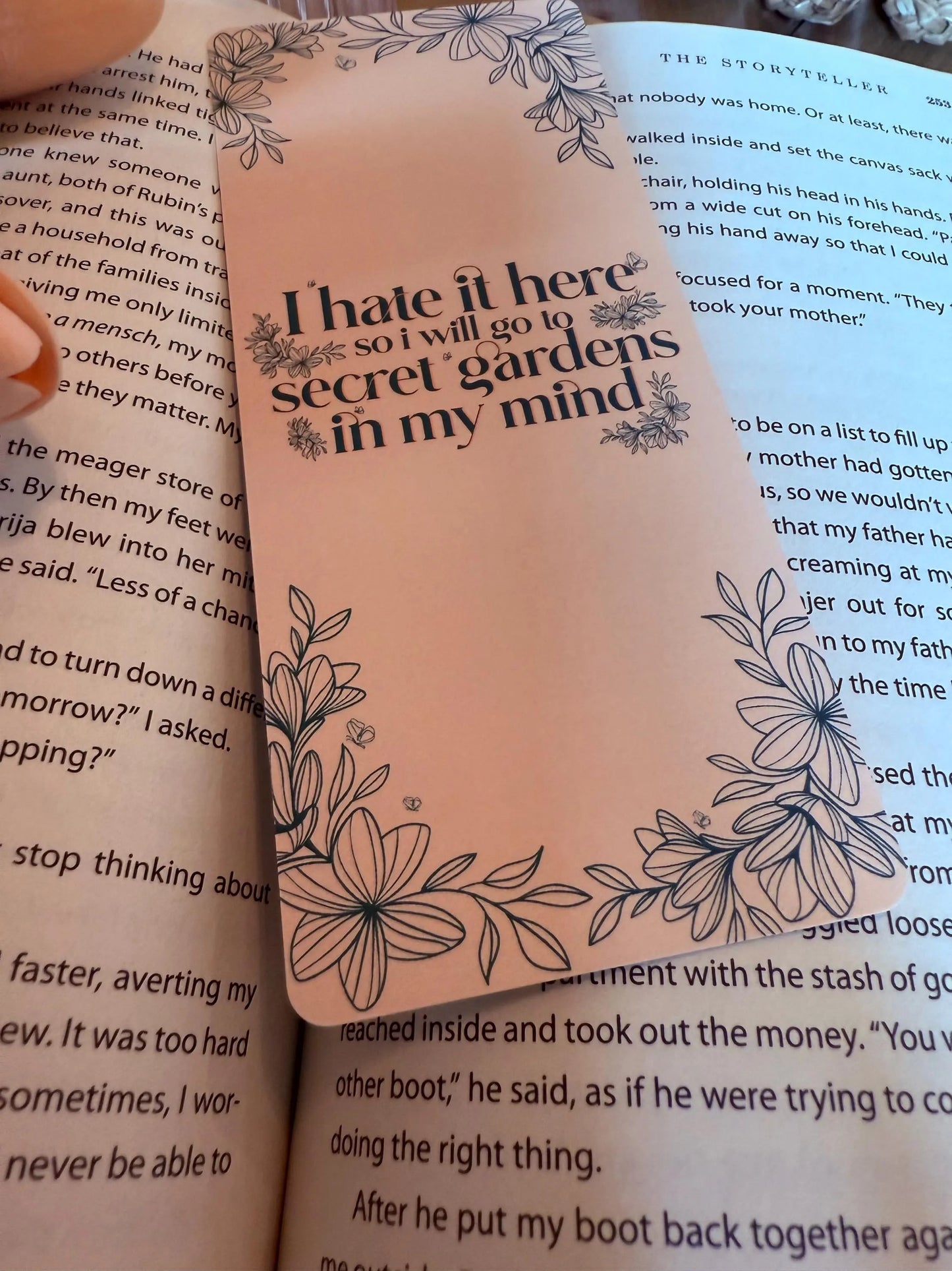 Hate it Here TS Lyrics Bookmark