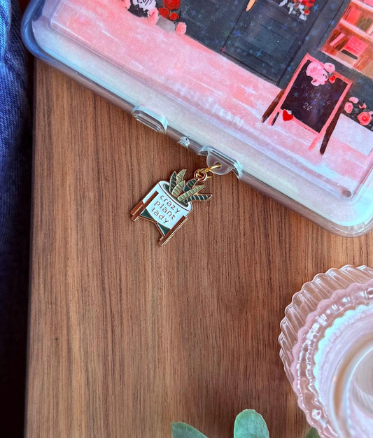 Crazy Plant Lady Kindle Charm