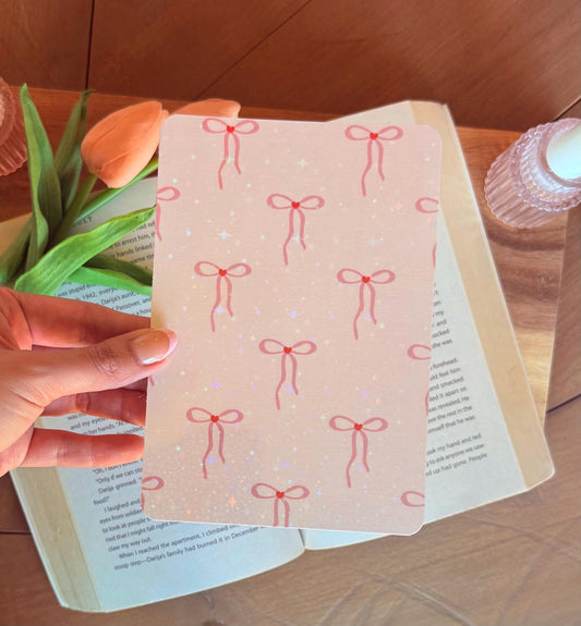 Pink Bows Kindle Insert