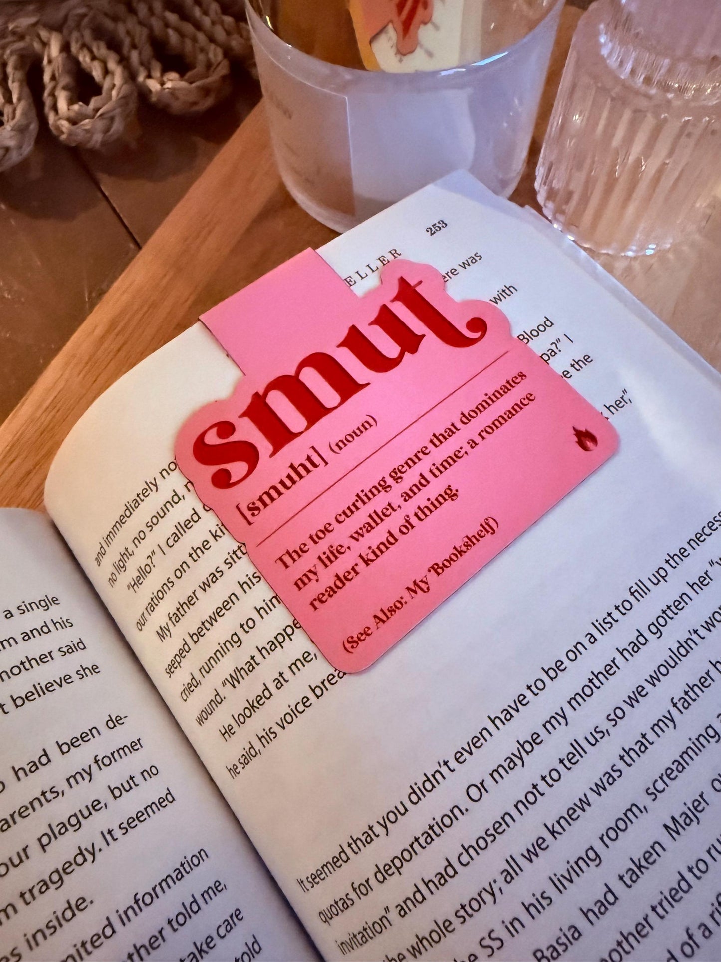 Smut Magnetic Bookmark