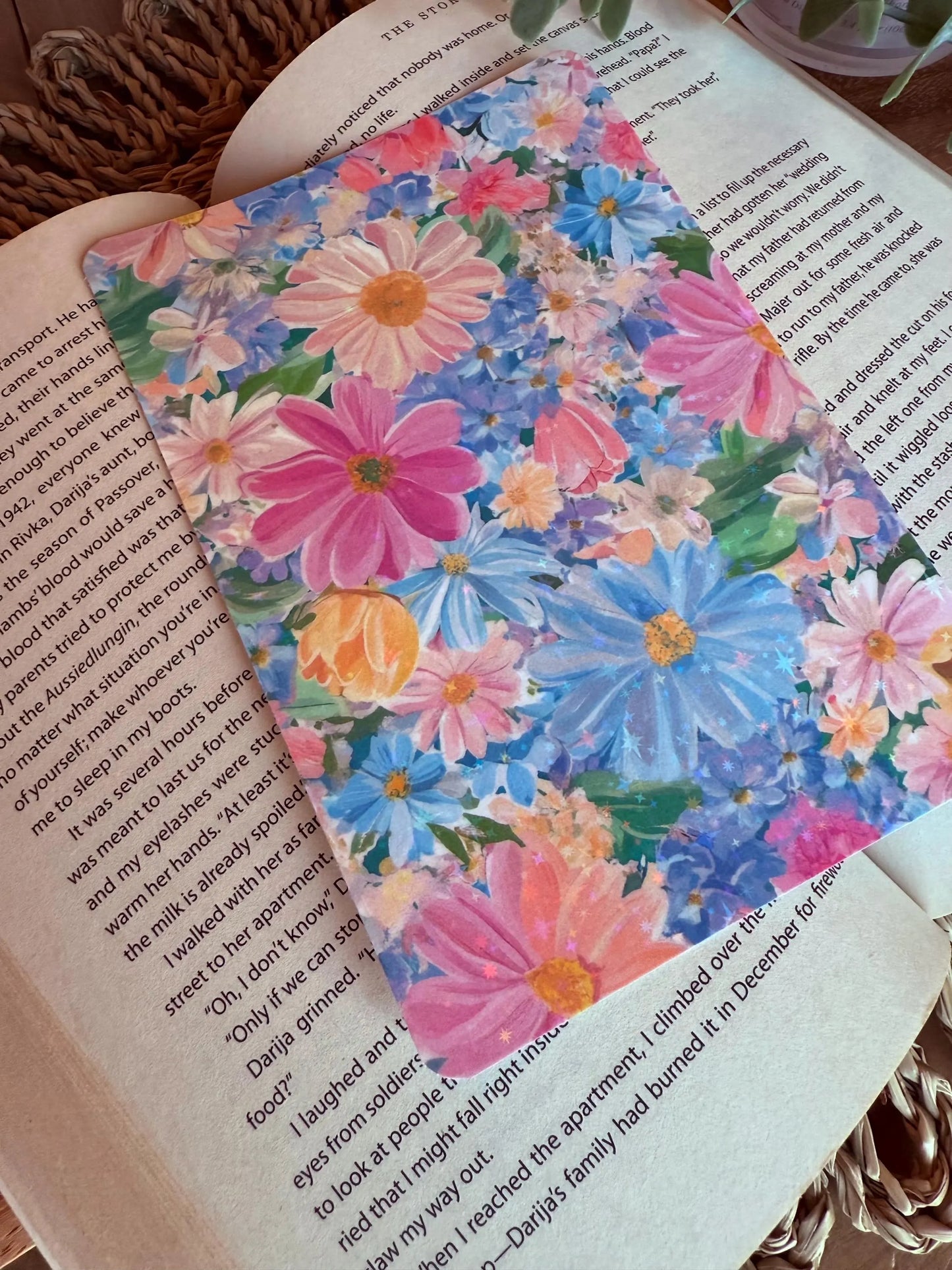 Spring Floral Kindle Insert