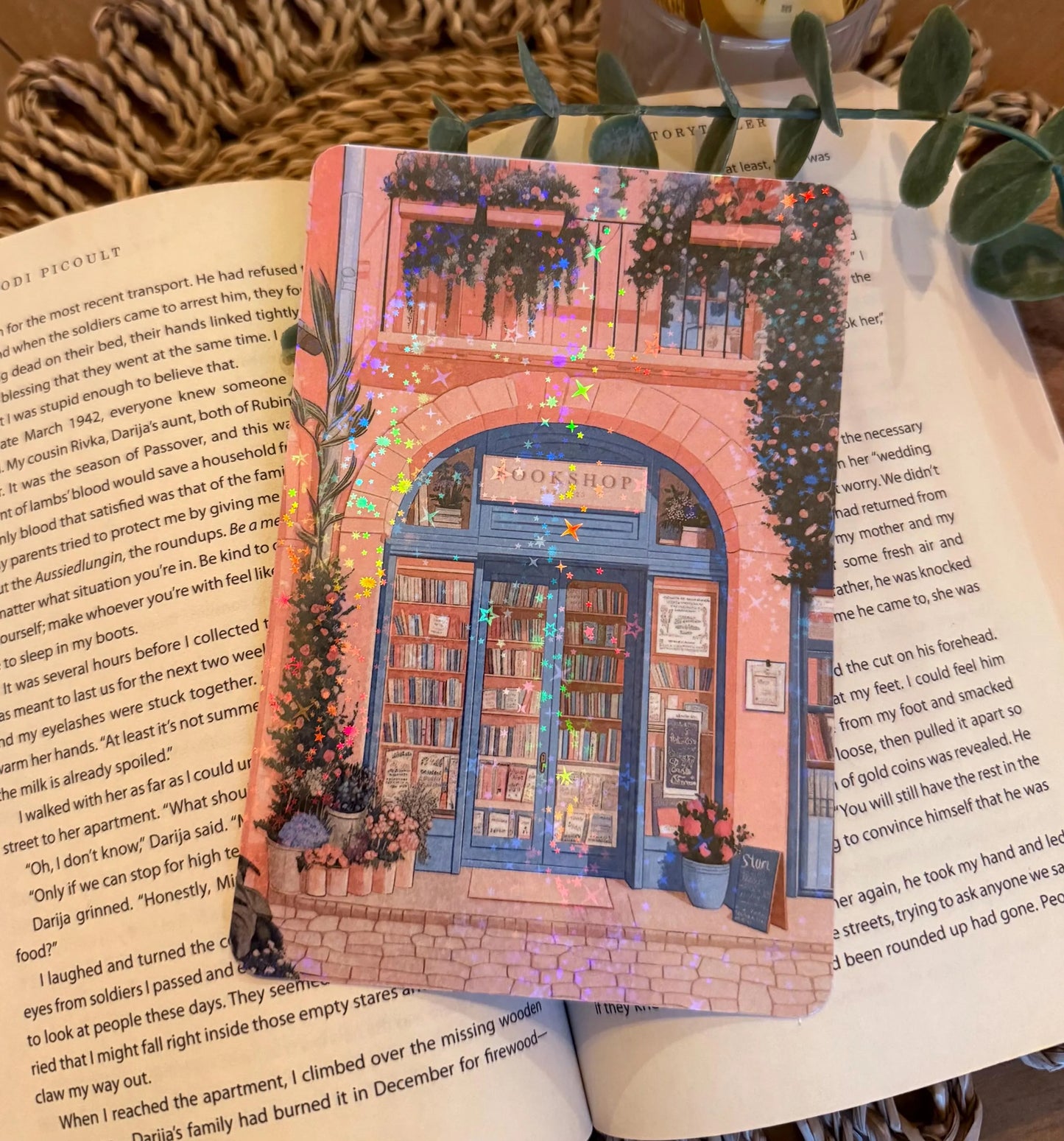 Santorini Bookshop Kindle Insert