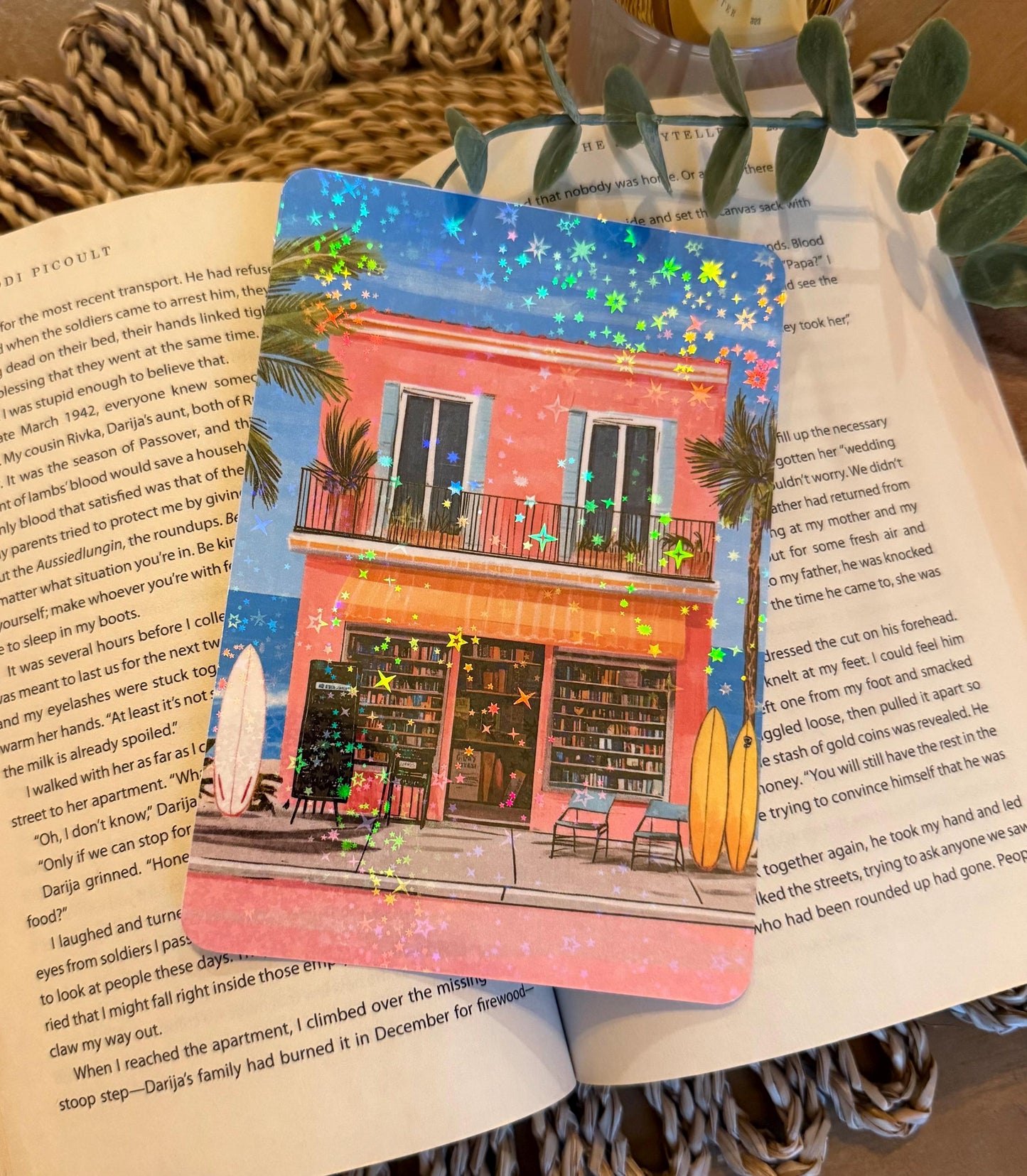 Surf Bookshop Inspired Kindle Insert