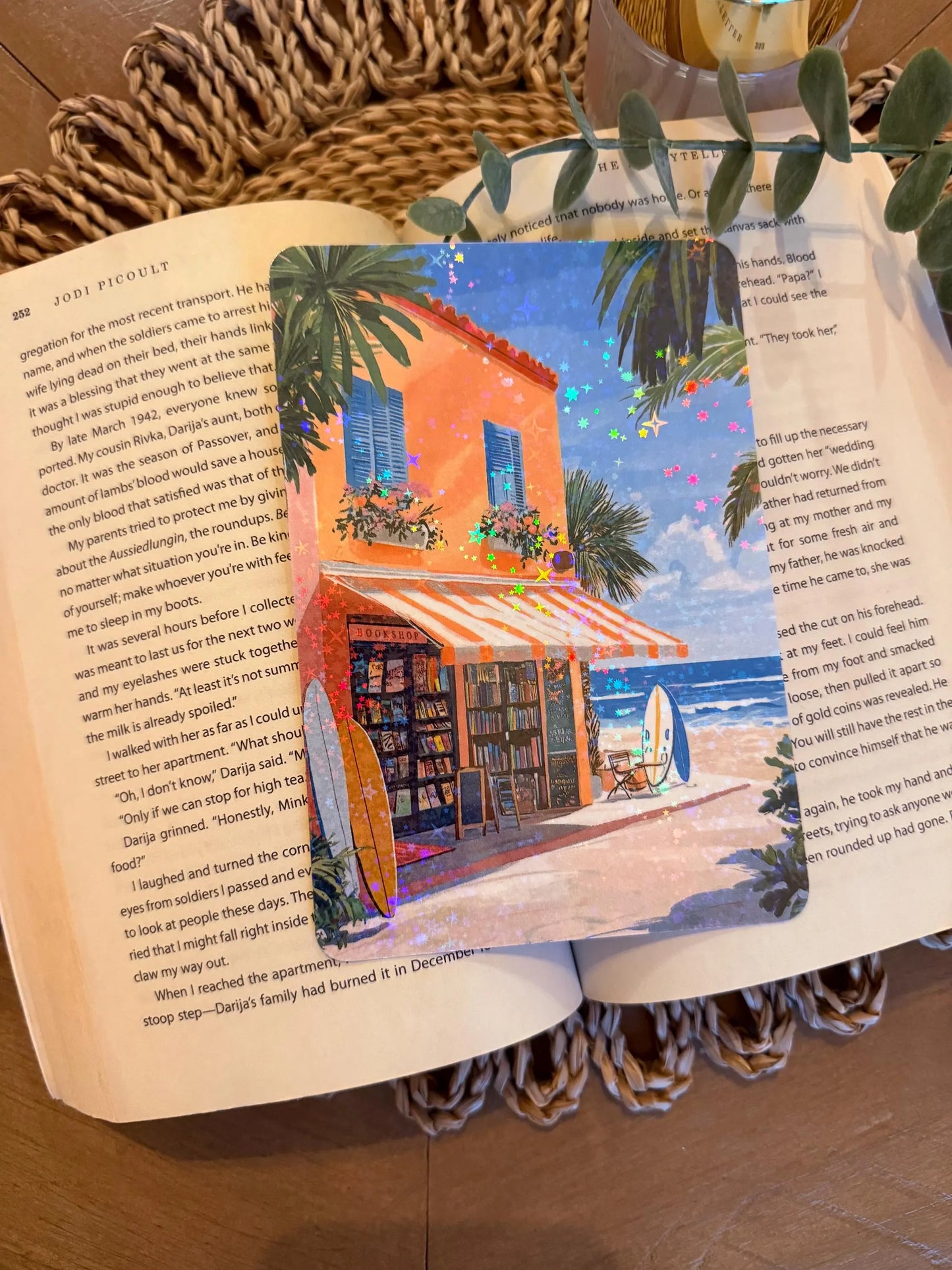 Coastal Bookshop Kindle Insert