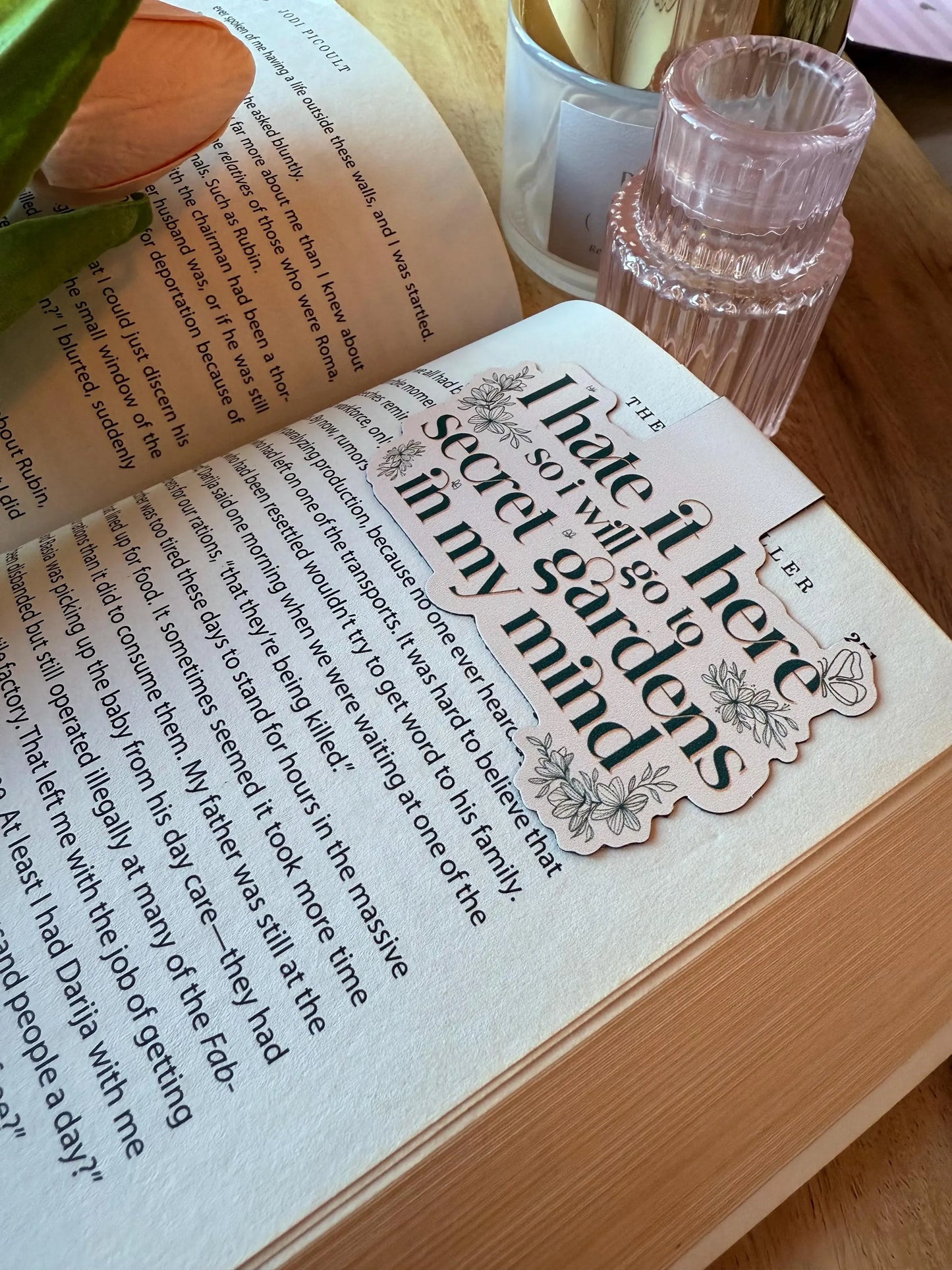 Hate it Here TS Lyrics Magnetic Bookmark