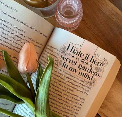 Hate it Here TS Lyrics Magnetic Bookmark