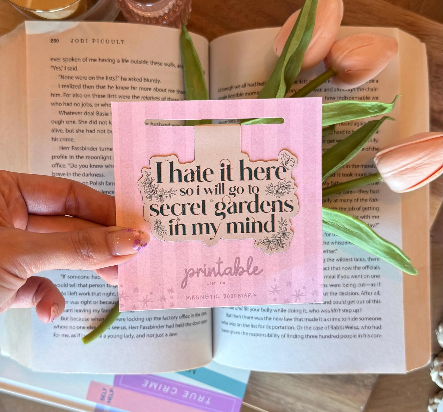 Hate it Here TS Lyrics Magnetic Bookmark