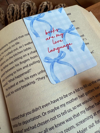 Books Are Magnetic Bookmark