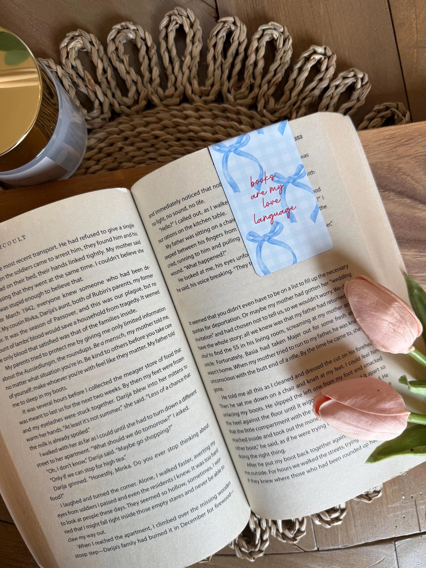 Books Are Magnetic Bookmark